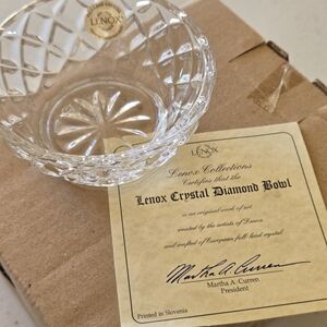 Lenox Crystal Diamond Bowl